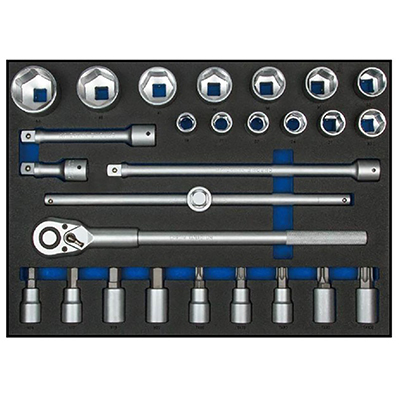 27 PC 3/4"DR. Socket Set (TS 6270)